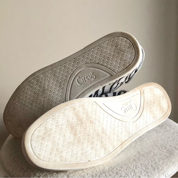 Sam Edelman Circus Devin Zebra Accent Lace Up Sneaker Tennis Shoe size 8 - Picture 16 of 16